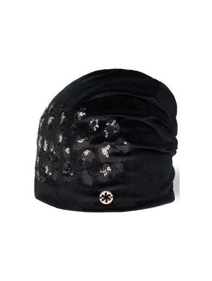 GRANADILLA VELVET ANIMALIER BEANIE moteriška kepurė
